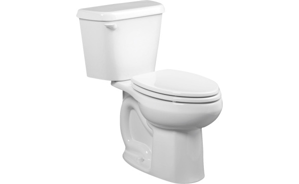 American Standard Colony Right Height White Elongated Bowl 1.28 GPF Toilet-To-Go