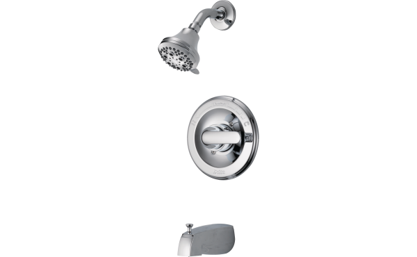 Delta Classic Chrome Single-Handle Tub and Shower Faucet